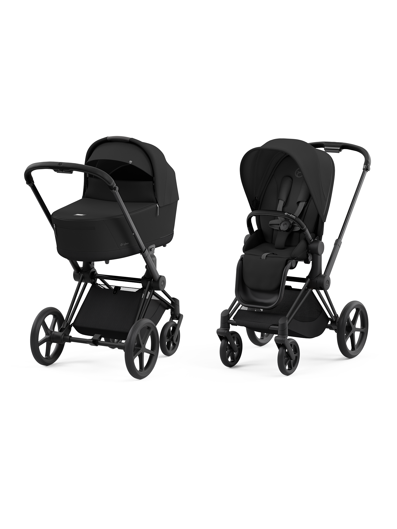 Cybex Priam inkl. liggedel - Matt Black /Sepia Black